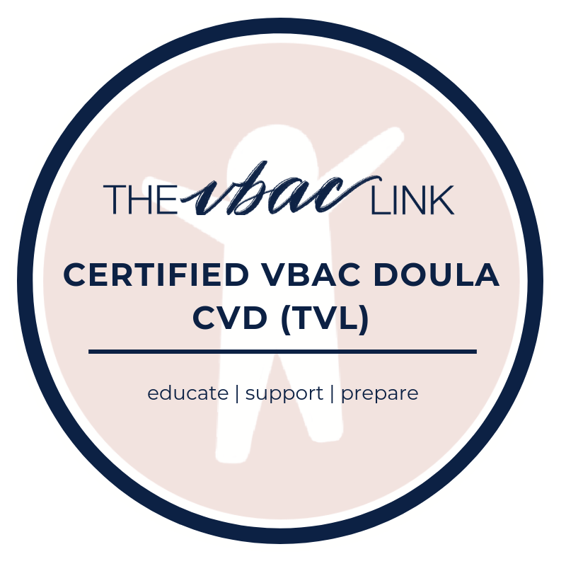 VBAC Doula Certification Badge